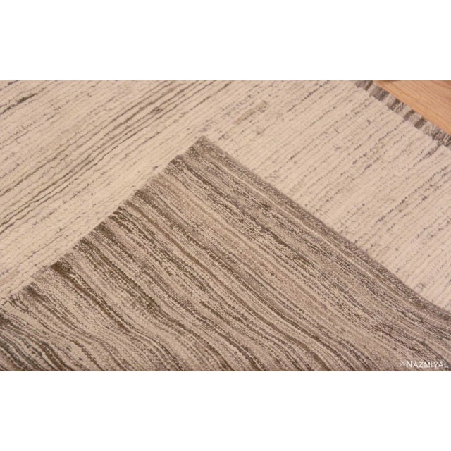 2020s Nazmiyal Collection Abstract Modern Runner Rug For Sale - Image 5 of 5