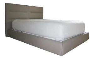 Gamma International Sayonara Night Leather Platform Queen Bed