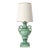 1930s Japanese Dimiuitive Celadon Glaze Japanese Urn Shaped Lamp For Sale