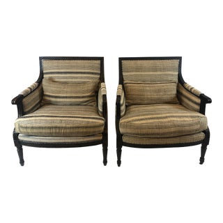 Ralph Lauren Marquise a La Raine Chairs- A Pair For Sale