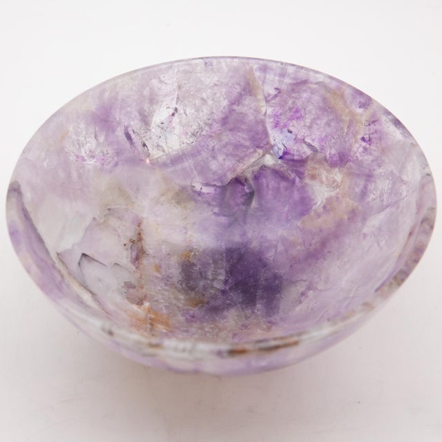 Contemporary Amethyst Bowl For Sale - Image 3 of 6