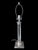 Contemporary Modern Lucite Column Table Lamp For Sale - Image 3 of 10