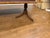 Wood Traditional Multi-Banded Mahogany Dining Table by Leighton Hall - Showroom Sample For Sale - Image 7 of 18
