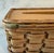 Vintage Woven Splint Wood Tissue Box Cover For Sale - Image 11 of 11