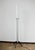 Vintage Floor Lamp in Glass and Metal, 1980s For Sale - Image 4 of 11