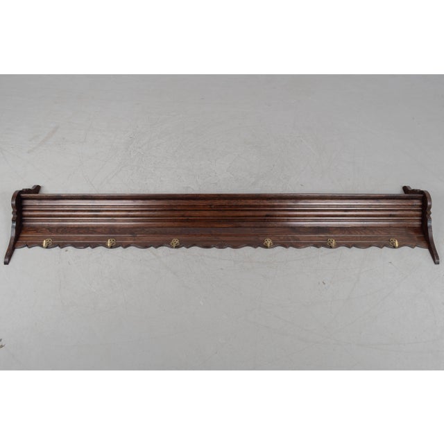 French Country French Potière, or Wall-Mounted Shelf For Sale - Image 3 of 3