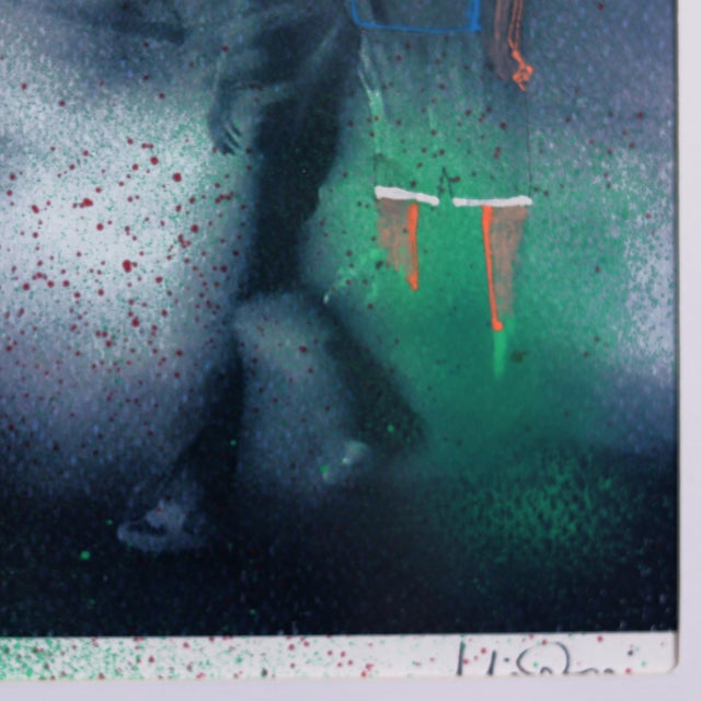 Street Life - Colorful Landscape Painting on Paper Original Artwork by Fabio Coruzzi For Sale In Los Angeles - Image 6 of 9