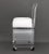 Late 20th Century Modern Lucite Swivel Vanity Chair For Sale - Image 5 of 6