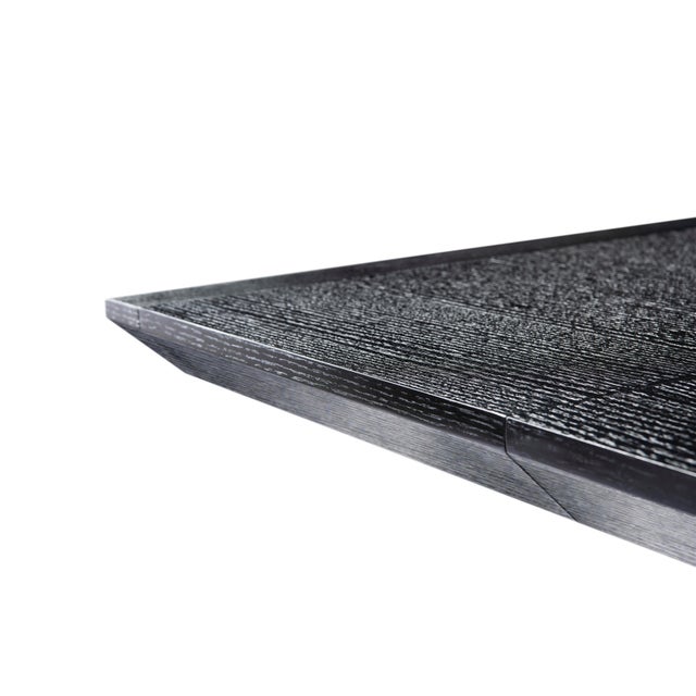 Modern Modern Greg Sheres Style Wenge Oak Dining Table For Sale - Image 3 of 4