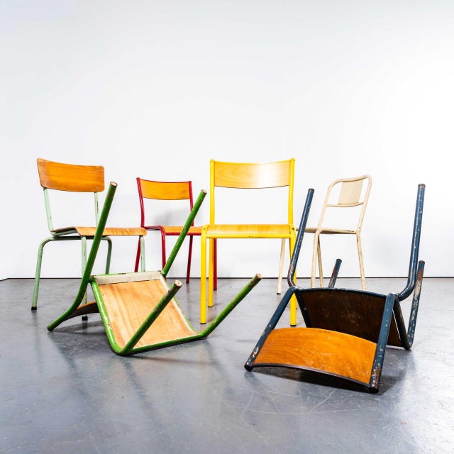 Classic Stacking Dining Chair, 1950s For Sale - Image 3 of 13