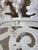 Late 19th Century White Cast Iron Grapevine Garden Set, 4 Pieces For Sale - Image 9 of 13