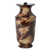Ceramic Table Lamp from Caldas Da Rainha, 1920s For Sale