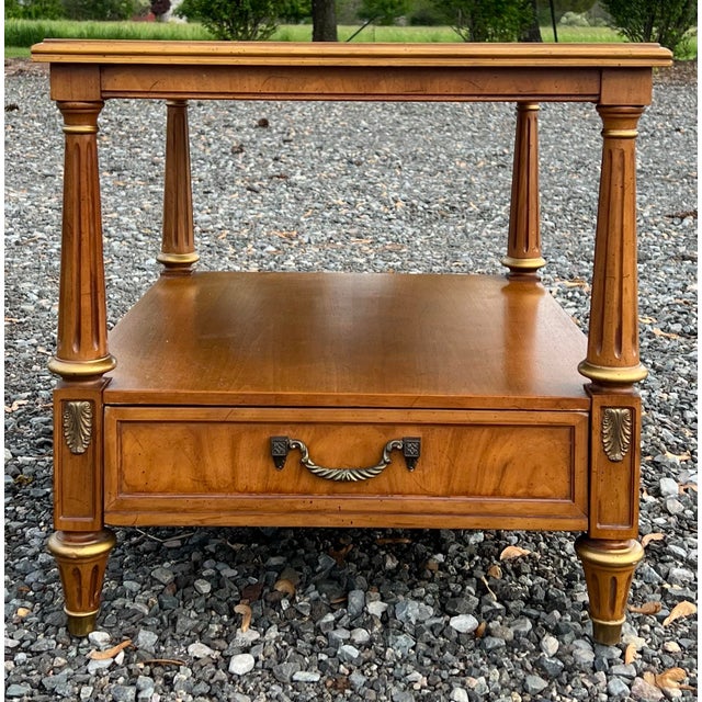 Vintage Henredon French Regency Side Tables - A Pair For Sale In New York - Image 6 of 12