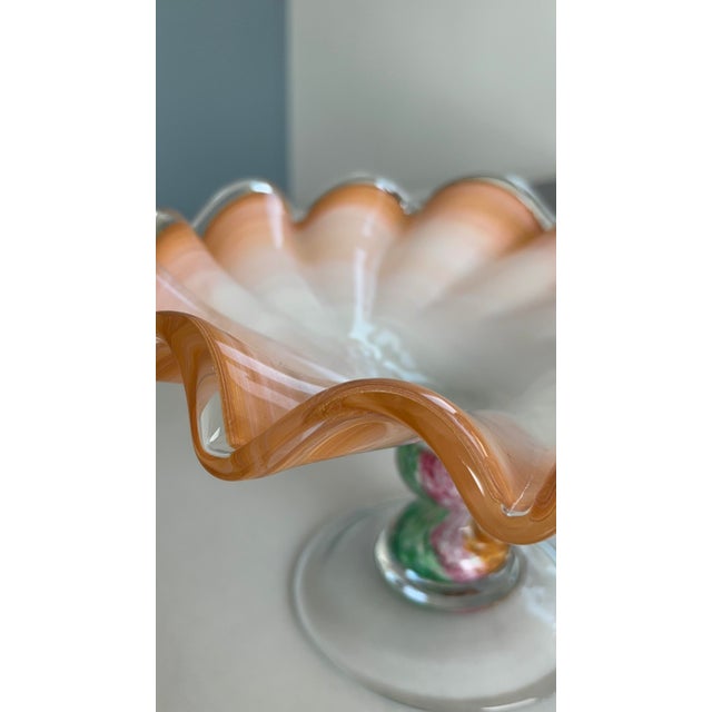 Murano Glass Bowl, Italy, 1980s For Sale - Image 4 of 14