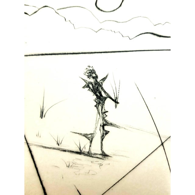 Salvador Dali - Venus in Furs - Original Stamp-Signed Etching 1968 For Sale - Image 4 of 8