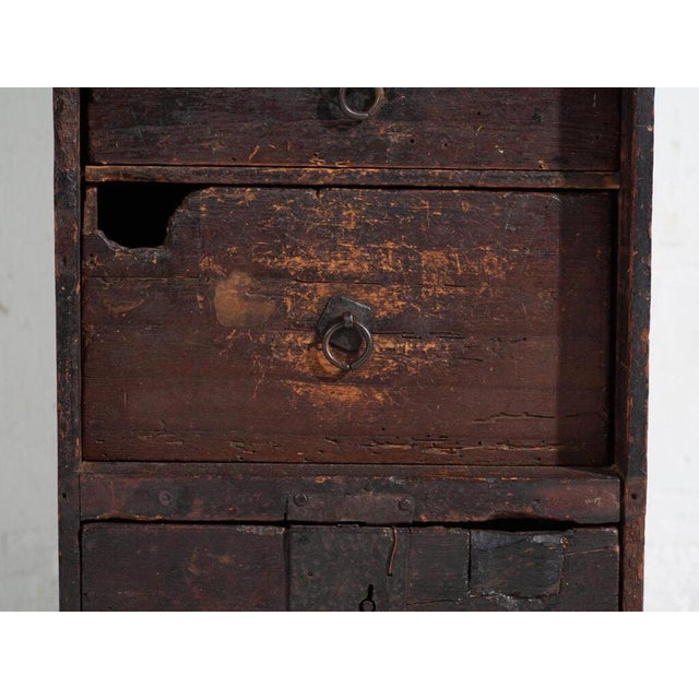 Antique Japanese Filing Cabinet For Sale - Image 9 of 14