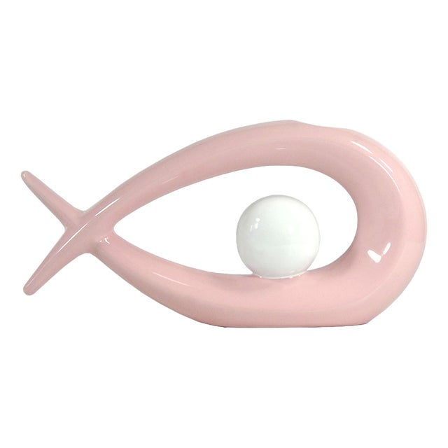 French Postmodern Ceramic Tosca Vase, 1980s For Sale