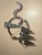 Postmodern Curtis Jeŕe Post Modern Metal Wall Sculpture For Sale - Image 3 of 6