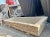 Mid 20th Century Vintage Large Rustic Chiseled Stone Trough Outdoor Planter For Sale - Image 5 of 5
