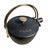 Vintage Staub "La Théiére" French Cast Iron Teapot With Brass Handles For Sale In Los Angeles - Image 6 of 10