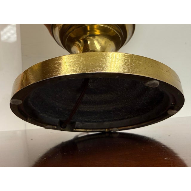 Vintage Brass Table Lamps, Pair For Sale - Image 10 of 12