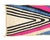 Contemporary Kaleidoscopic Hand-Knotted Moroccan Wool Runner | 13'6" X 2'10" | One of a Kind For Sale - Image 3 of 9
