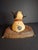 Antique Hubley Cast Iron Fido on Pillow Still Penny Bank, Original Paint C. 1920s For Sale - Image 9 of 17