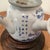Antique Japanese Kyushu Side-Handle Porcelain Teapot/ Shanshui Scene and Calligraphy Surguch Stamp Wood Base For Sale In Chicago - Image 6 of 12