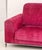 Modern Modern Magenta Pink Chenille Upholstered Sofa For Sale - Image 3 of 7