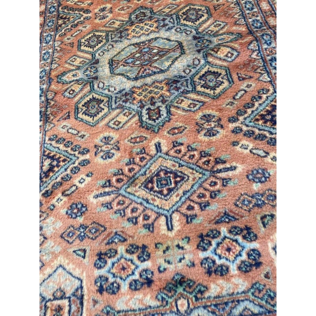 Vintage Pakistani Rug For Sale - Image 8 of 13