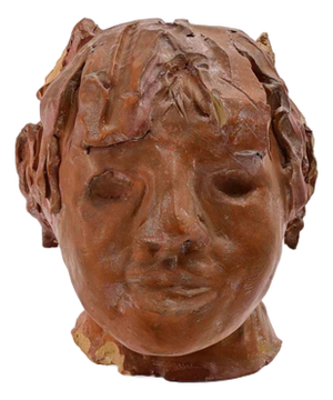 Sirio Pellegrini, Portrait Sculpture, 1960s, Terracotta