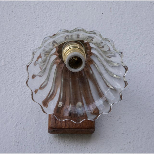 Mid-Century Modern Set of 2 Art Decò Barovier & Toso Wall Light Murano Art Glass, 1940s For Sale - Image 3 of 12