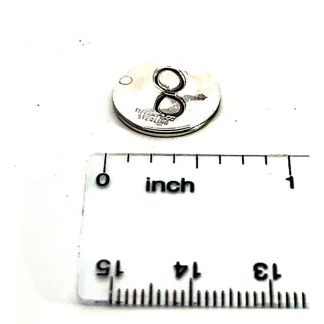 Metal 1990s Tiffany & Co Estate Antique Buttons Sterling Silver, 4 Pieces For Sale - Image 7 of 7