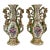 Elegant Pair of 19th Century Old Paris Porcelain Vases, Hand-Painted & Gilt For Sale