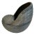 Large Ceramic Grey Nautilus Shell Sculpture For Sale