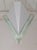 Vintage Wall Lamp with Acrylic Glass and White Metal Shade by Vrieland Design, 1990s For Sale - Image 6 of 8