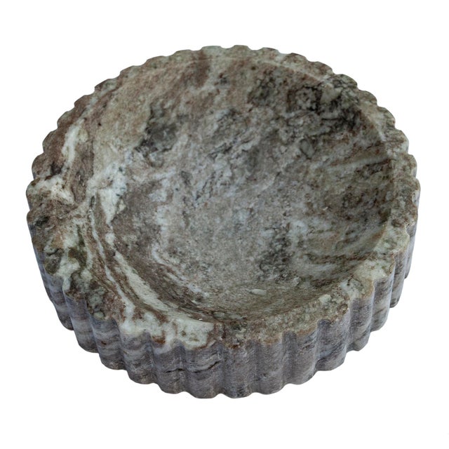 American Carved Stone CatchAll For Sale - Image 3 of 8