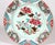 Ceramic Chinese Export Porcelain Famille Rose Plate With Ribbon-Tied Peony Bouquet For Sale - Image 7 of 8