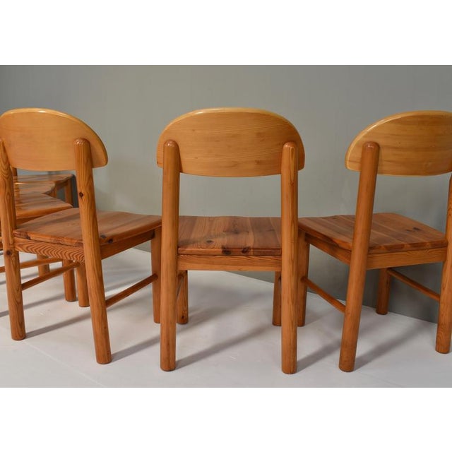 Pinewood Dining Chairs by Rainer Daumiller for Effezeta / Hirtshals, 1970, Set of 6 For Sale - Image 9 of 18