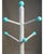 Miid-Century Atomic Coat / Clothing / Hat Rack For Sale - Image 4 of 6