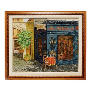 Viktor Shvaiko Afternoon Shadow Framed Canvas Hand Signed Fine Art Make Offer For Sale