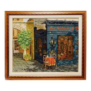 Viktor Shvaiko Afternoon Shadow Framed Canvas Hand Signed Fine Art Make Offer