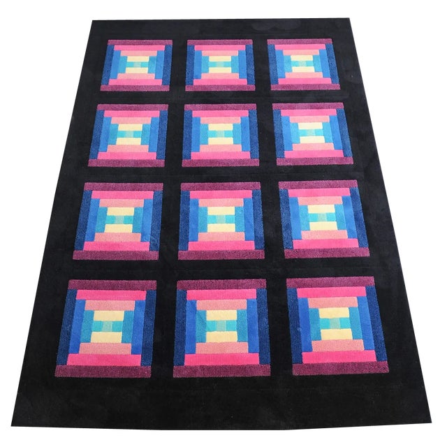 Wool Rug from Missoni, 1980s For Sale