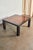 Square Brown Roman Decò Coffee Table, 1970s For Sale - Image 12 of 14