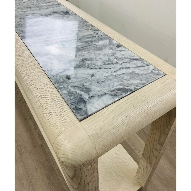 Theodore Alexander Theodore Alexander Organic Modern Wooden Console Table For Sale - Image 4 of 6