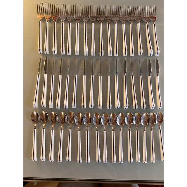 Air France Cutlery by Nathalie Georges, 1980s, Set of 48 For Sale - Image 9 of 17