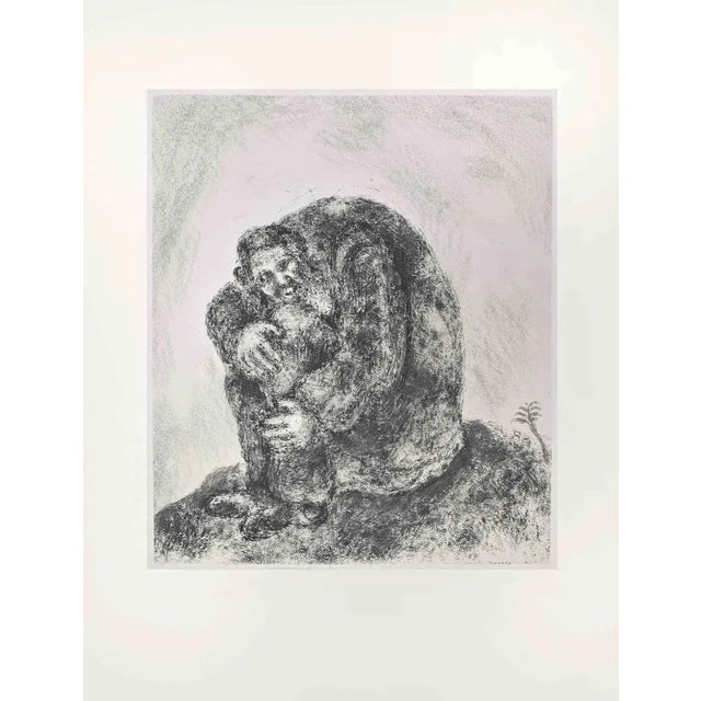 Etching on Montval wove paper, realized by Marc Chagall in 1931-39 and published by Tériade in 1956. Edition of 275+30 out...