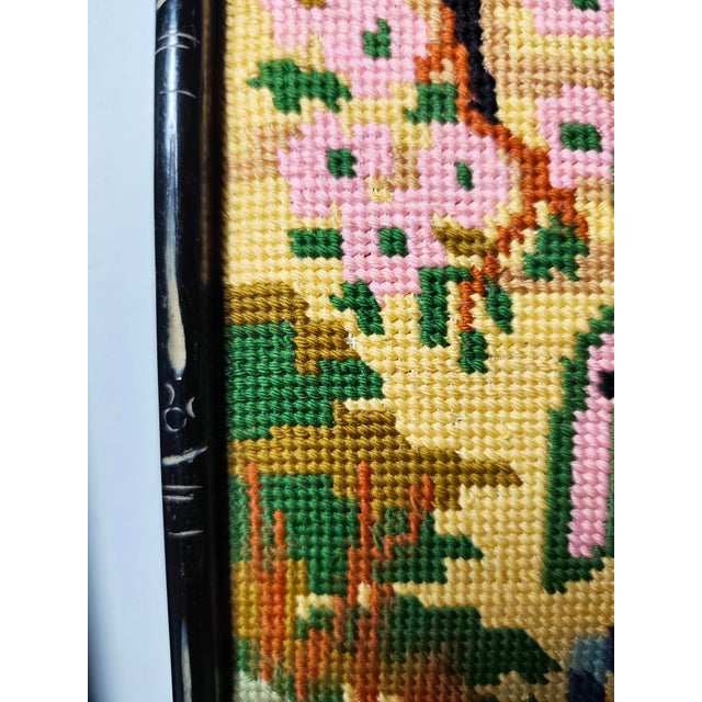 Spanish Hand-Embroidered Pictures, 1970s, Set of 2 For Sale - Image 6 of 10