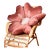 Large Handmade Daisy Flower Pillow by Muse For Sale