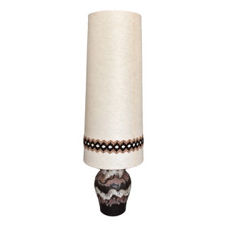 Large Vintage Table Lamp For Sale